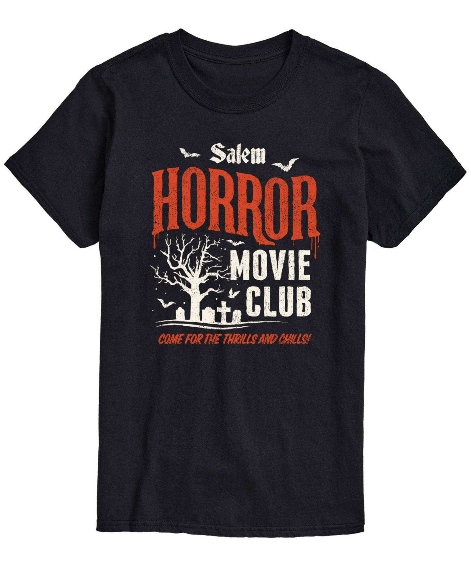 AIRWAVES Men's Horror Movie Club Classic Fit T-shirt
