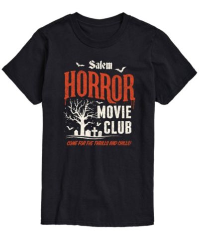 AIRWAVES Men's Horror Movie Club Classic Fit T-shirt