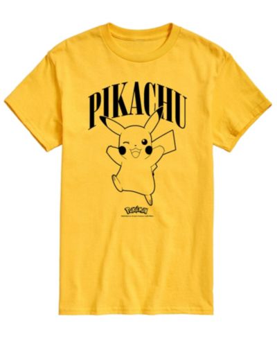 AIRWAVES Мужская футболка с принтом Pokemon Pikachu