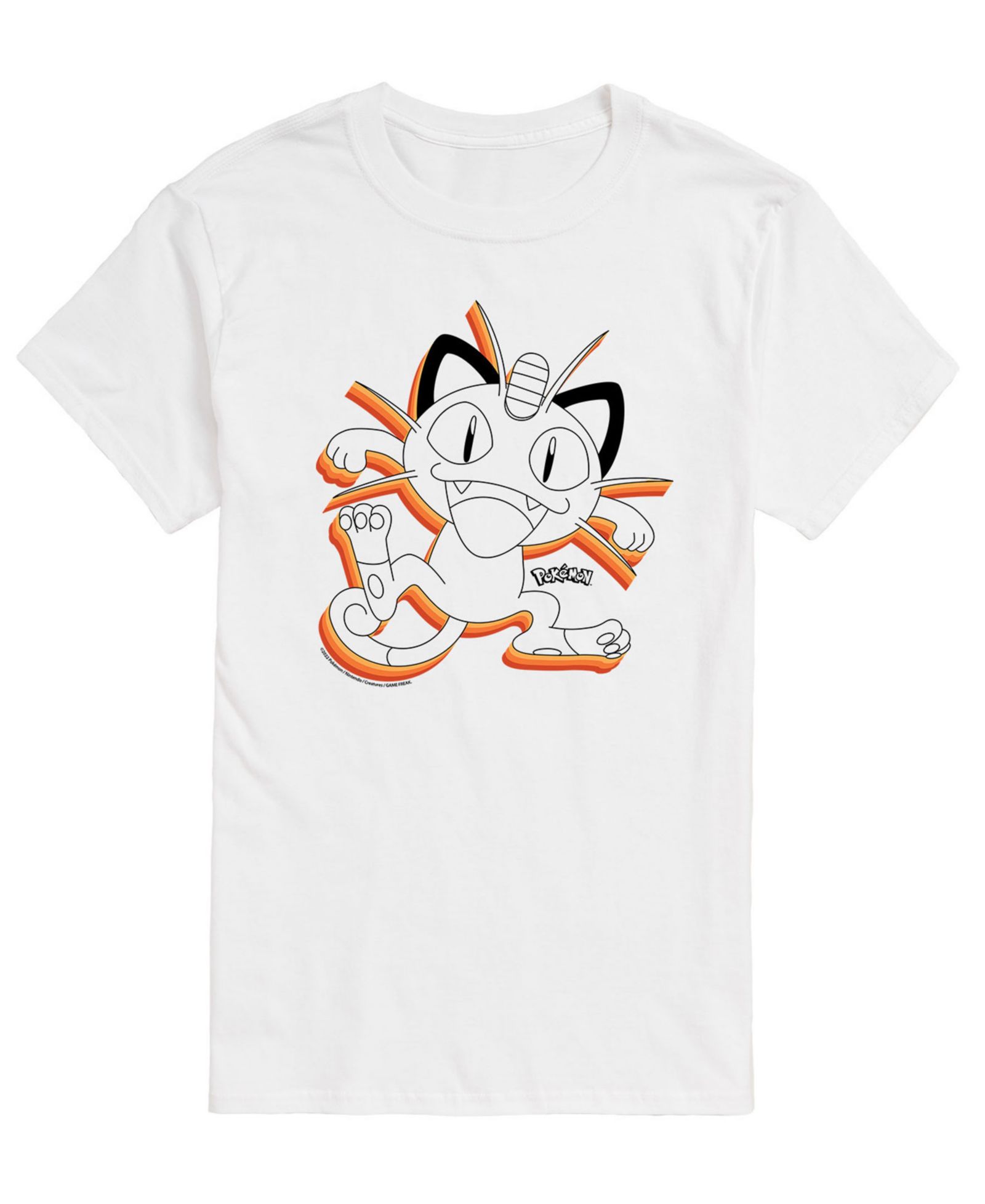 Мужская футболка AIRWAVES Pokemon Meowth Graphic