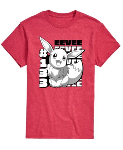 AIRWAVES Мужская футболка Pokemon Eevee Graphic
