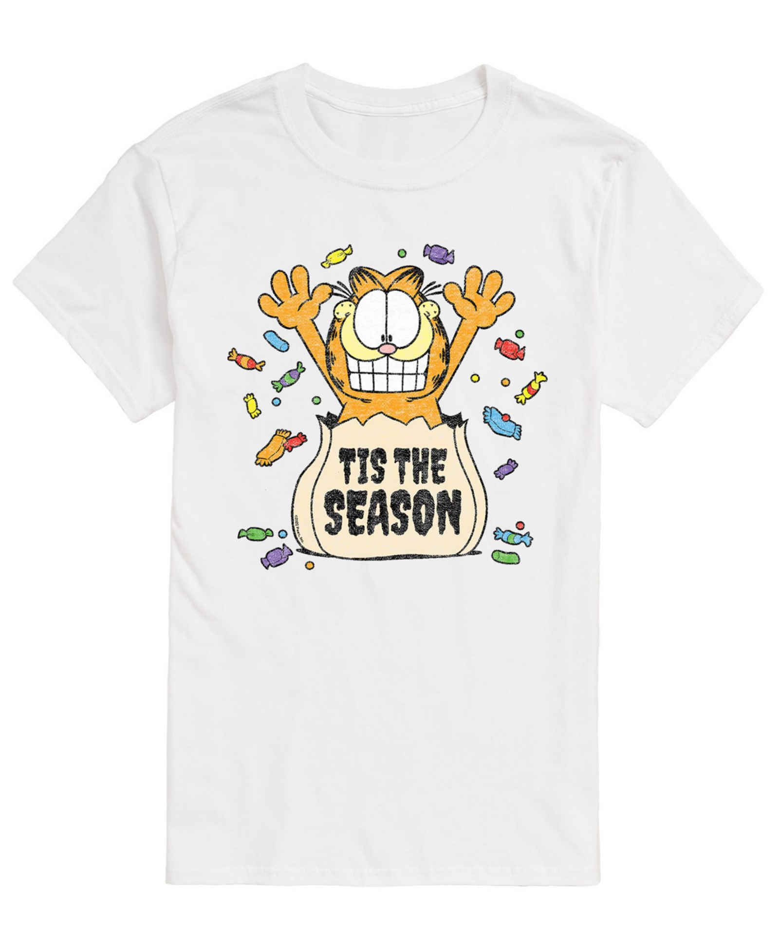 AIRWAVES Мужская футболка Garfield Tis The Season
