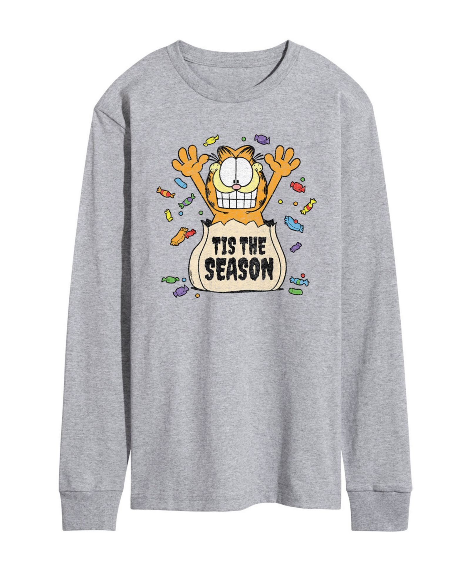 Мужская футболка AIRWAVES Garfield Tis The Season Long Sleeve