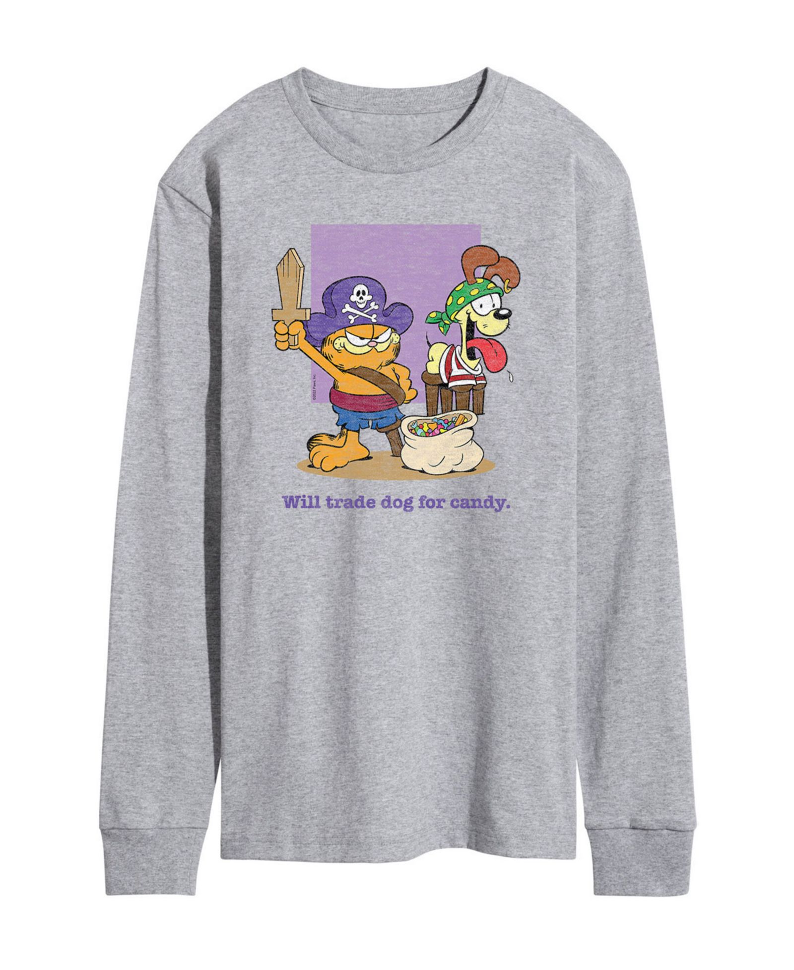 AIRWAVES Мужская футболка Garfield Trade Dog Long Sleeve