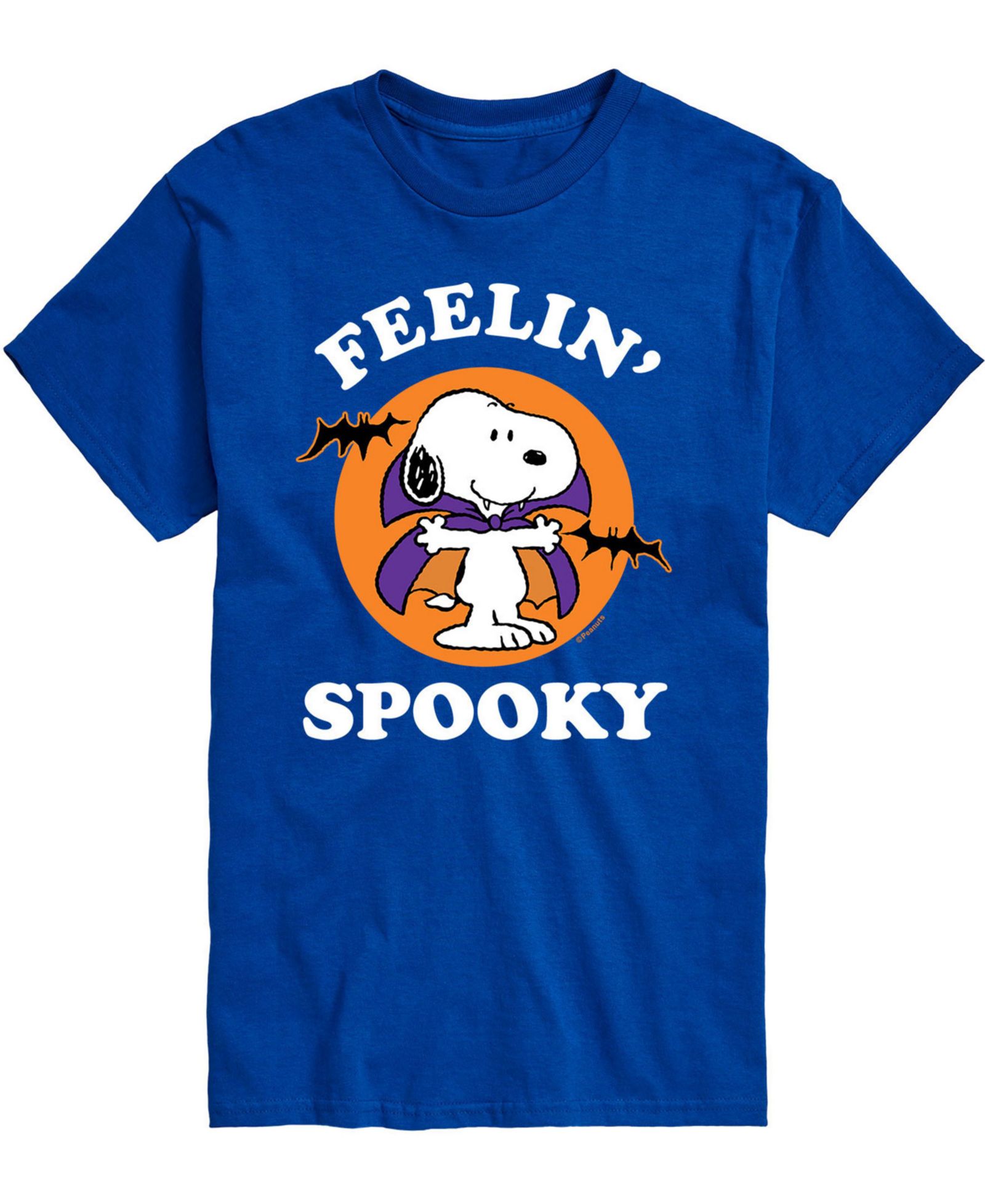 AIRWAVES Men's Peanuts Feelin Spooky T-shirt