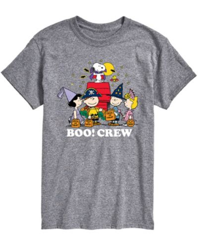AIRWAVES Men's Peanuts Boo Crew T-shirt