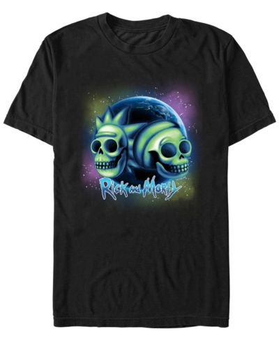 Fifth Sun мужская футболка с коротким рукавом Rick and Morty Space Skulls