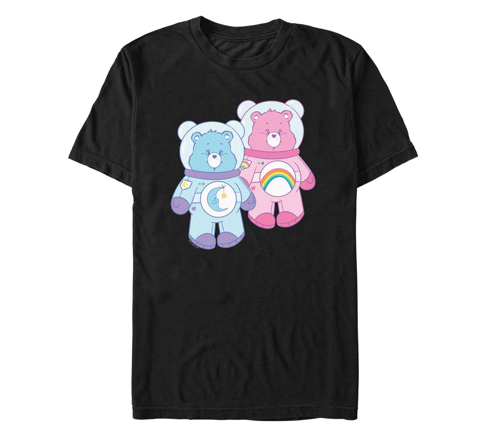 Fifth Sun Men's Care Bears Space Suits Short Sleeve T-shirt