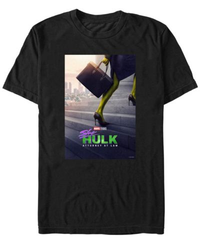 Fifth Sun Men's She Hulk Poster Short Sleeve T-shirt