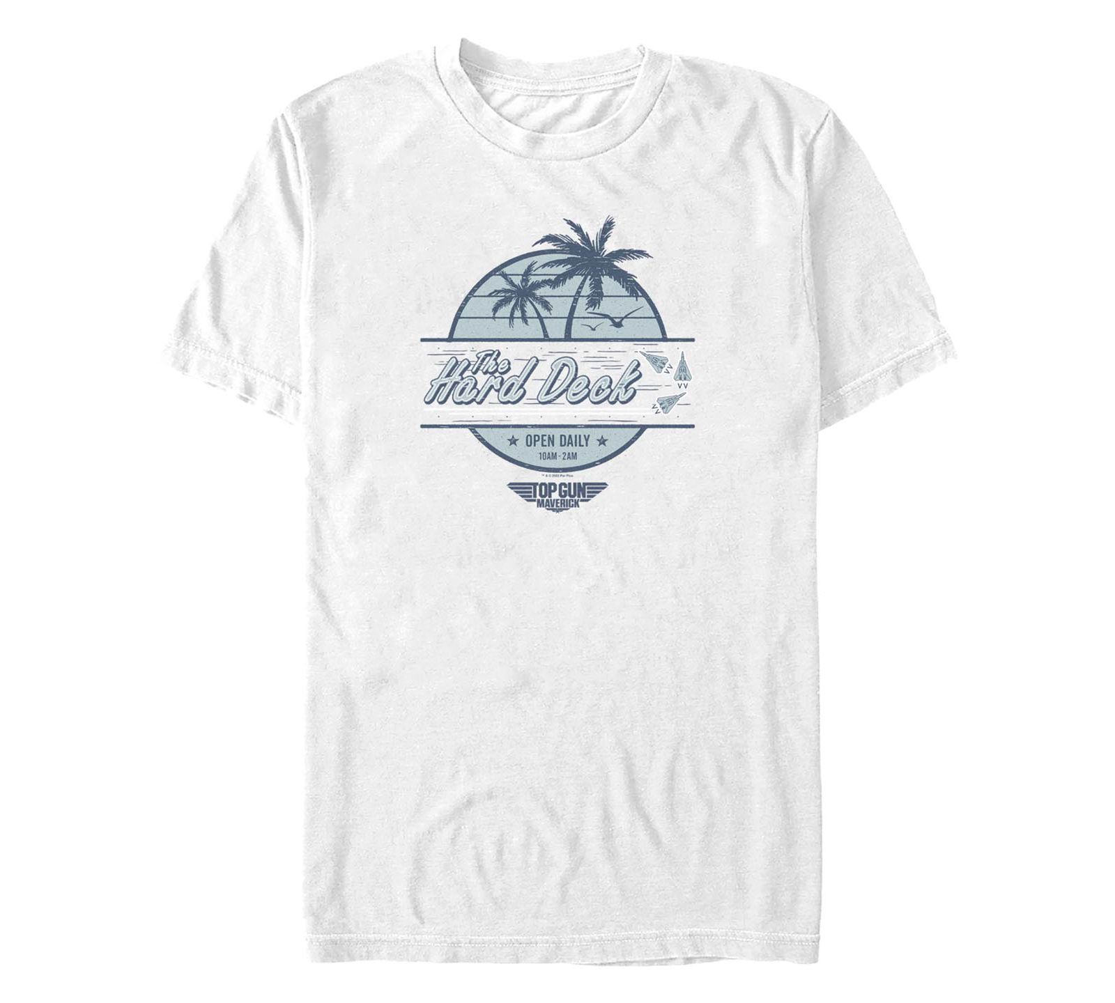Fifth Sun Men's Top Gun Hard Deck Palms Short Sleeve T-shirt