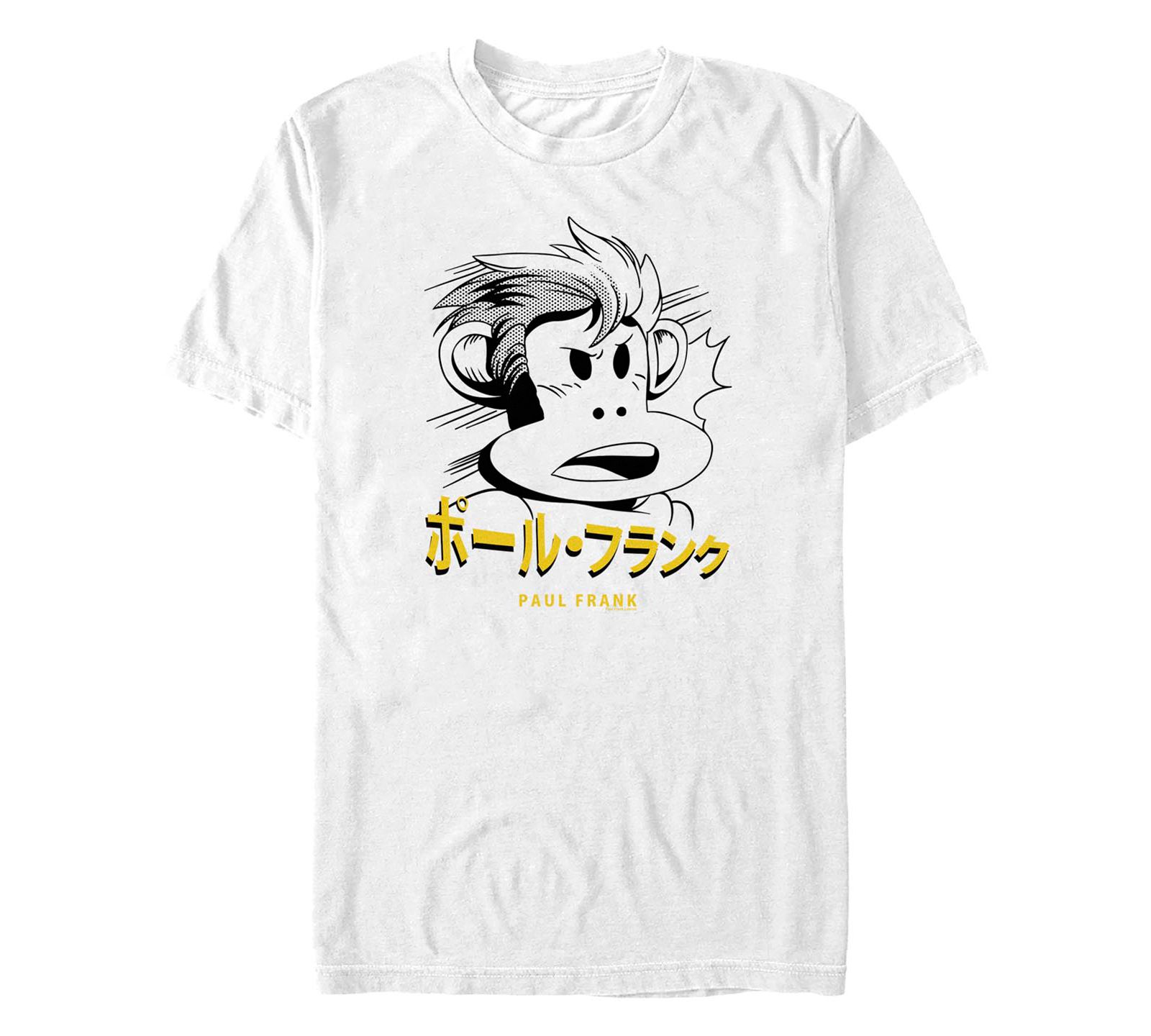 Fifth Sun Men's Paul Frank Kanji Short Sleeve T-shirt