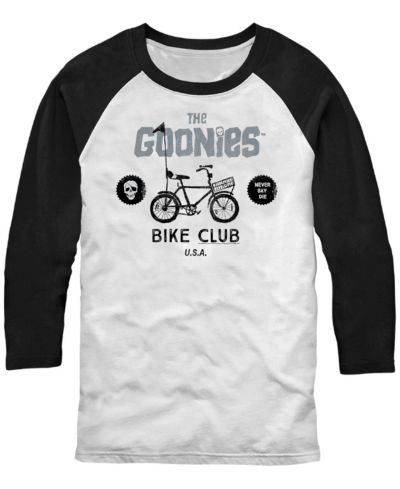 Fifth Sun Men's The Goonies 1985 Bike Club Raglan T-shirt