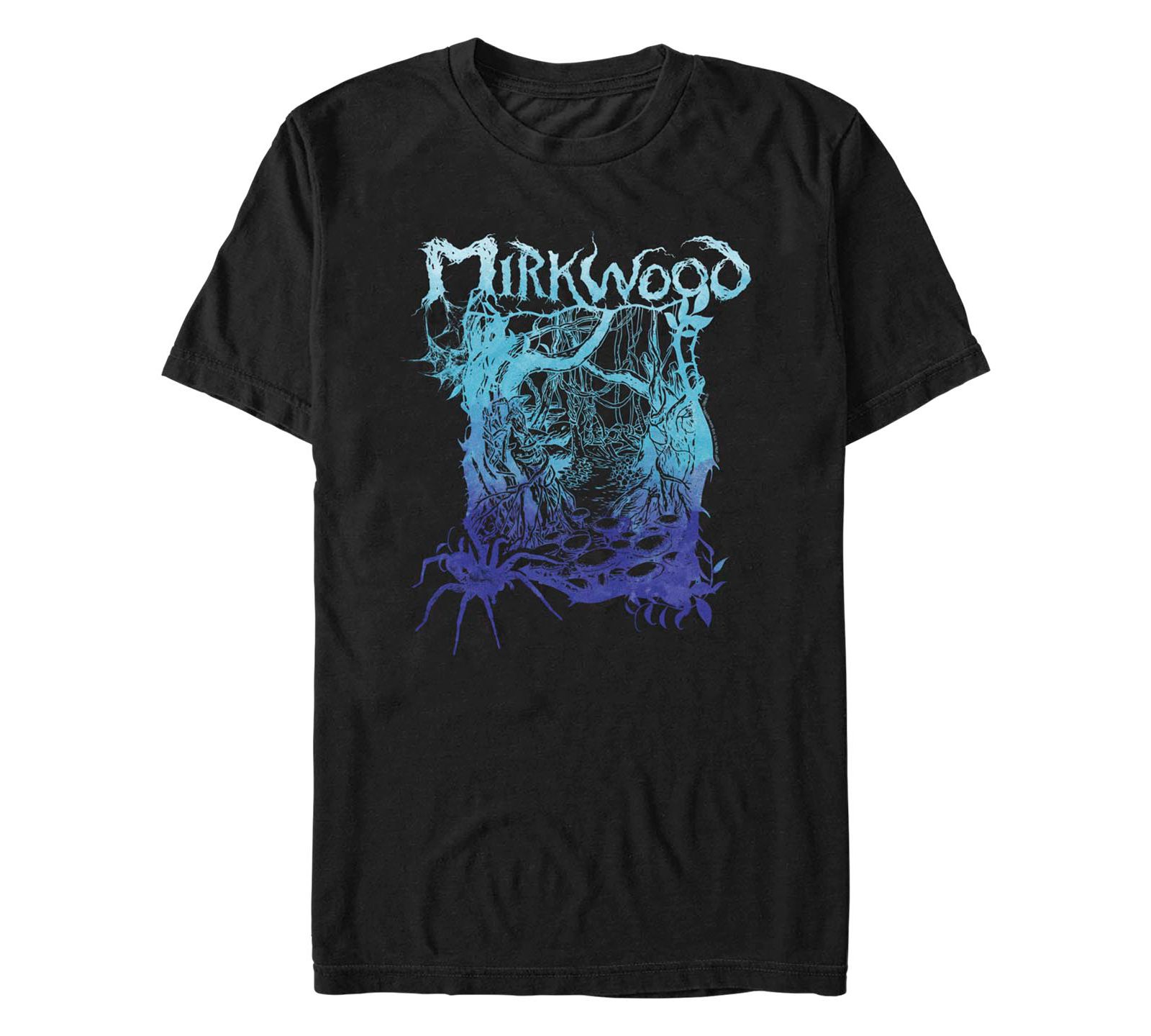 Fifth Sun Men's The Hobbit 2 Woods Gradient Short Sleeve T-shirt