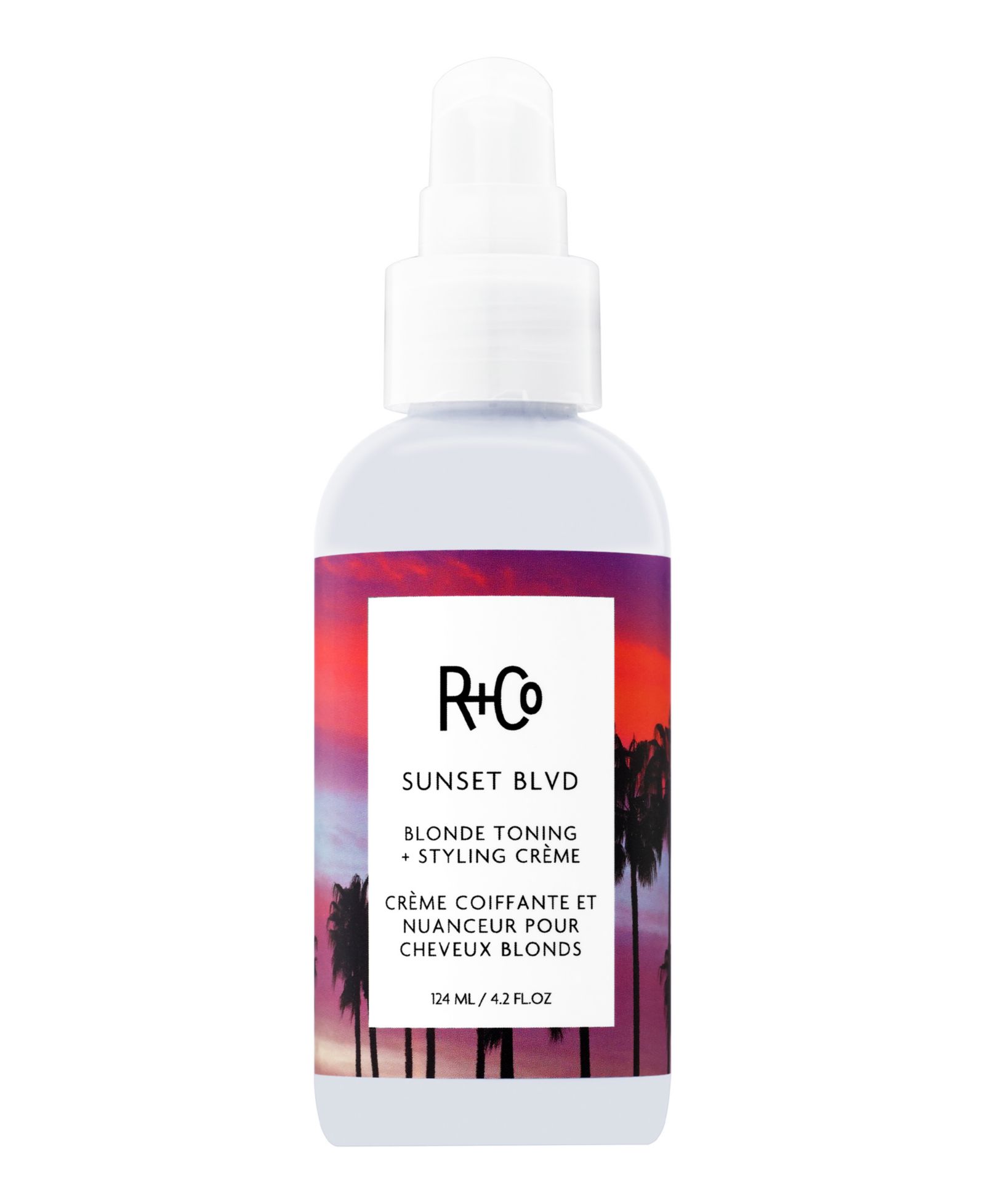 R+Co Sunset Boulevard Blonde Toning Plus Styling Crème, 4.2 oz