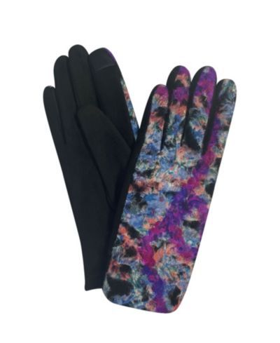 Женские перчатки Marcus Adler Swirl Print Jersey Touchscreen