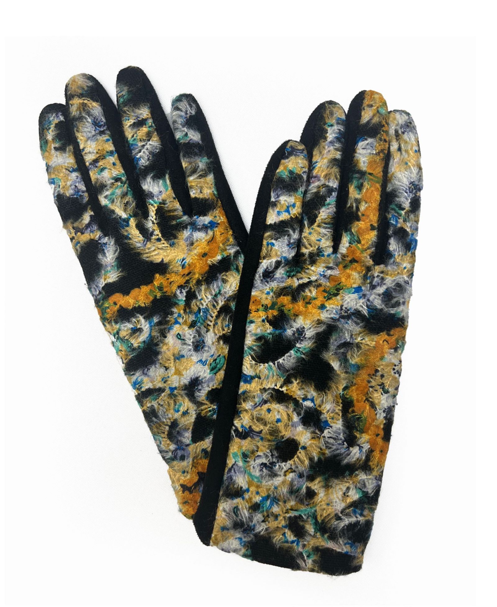 Женские перчатки Marcus Adler Swirl Print Jersey Touchscreen