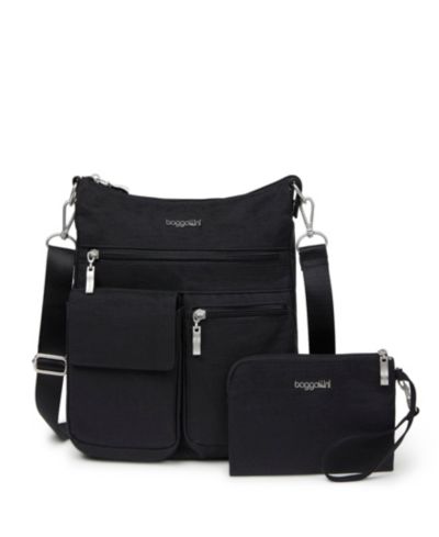 Baggallini Women's Modern Everywhere Slim Crossbody with RFID Wristlet, Set 2 Piece