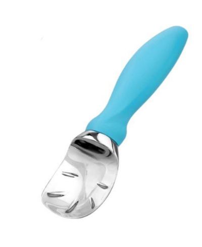 Zulay Kitchen Ice Cream Scoop with Soft Easy Grip Handle and Built-in Lid Opener
