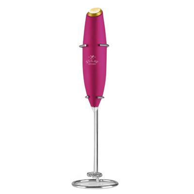 Hot pink w/ gold