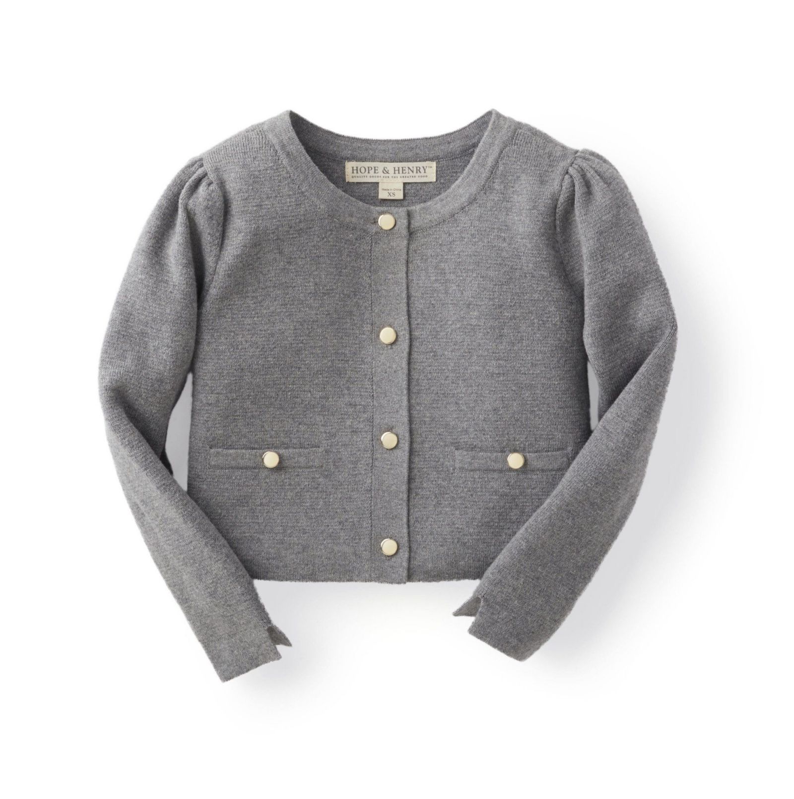 Детская кардиган Hope & Henry Milano Stitch