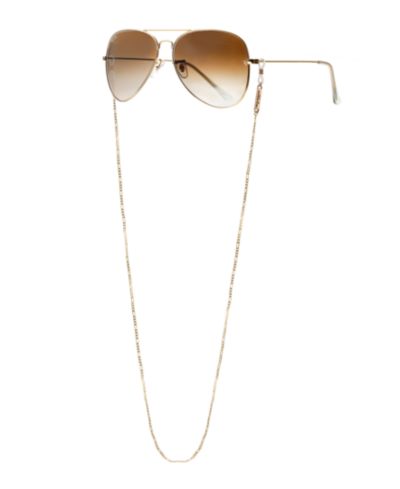 ETTIKA Женская золотая цепочка для очков 18k Gold Plated