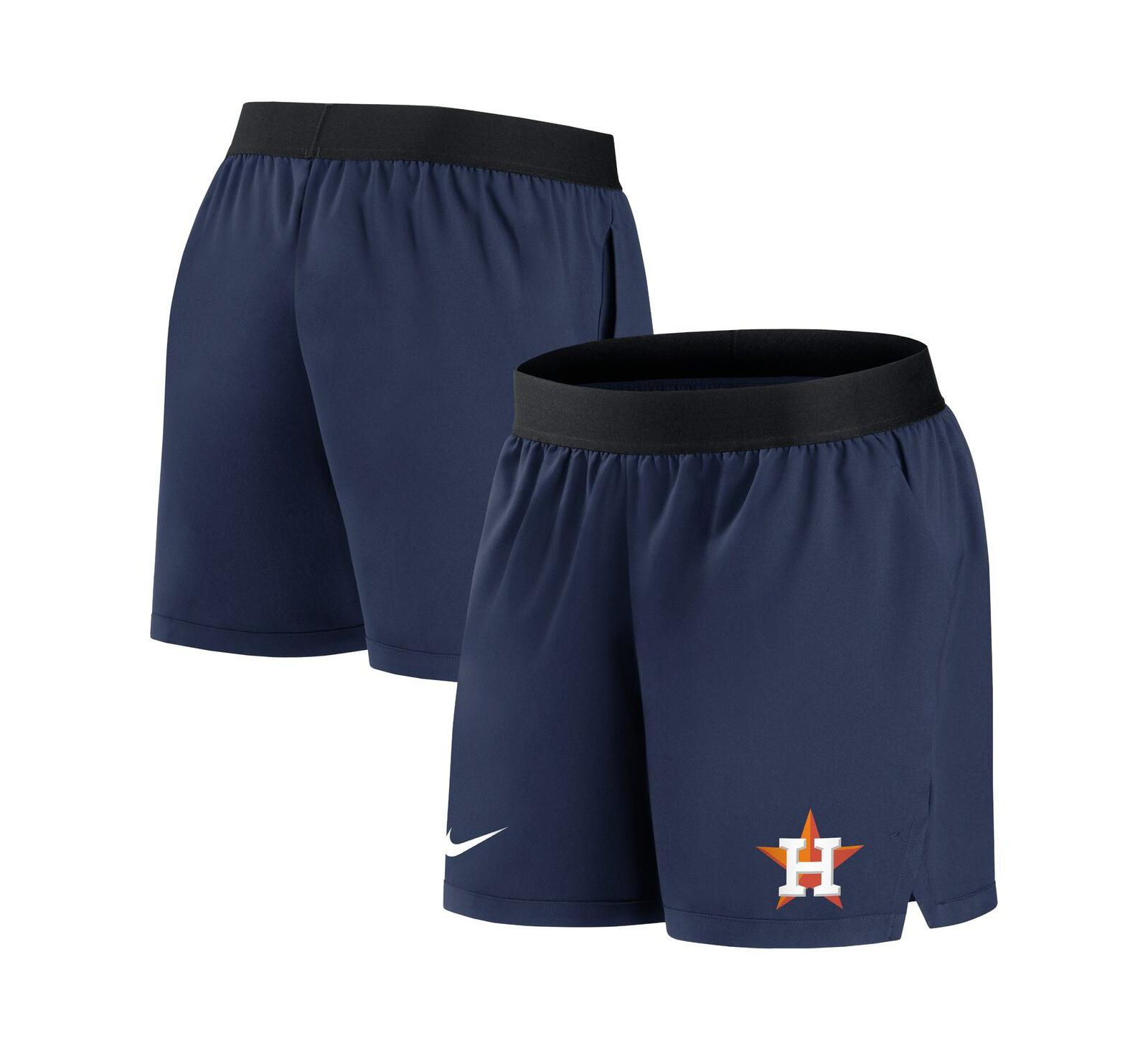 Женские шорты Nike Navy Houston Astros Authentic Collection Flex Vent Max Performance