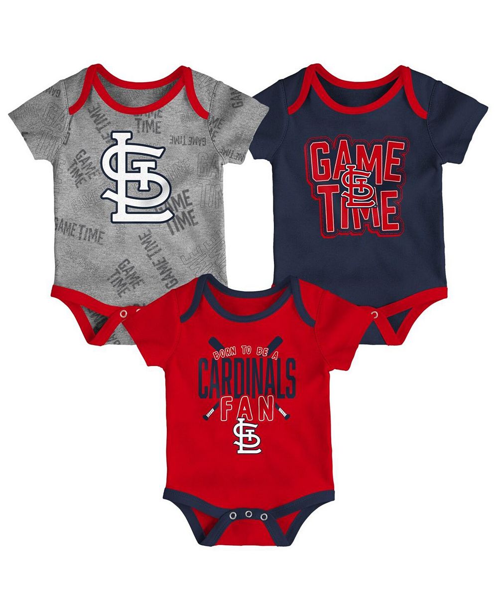 Newborn and Infant Детский St. Louis Cardinals Bodysuit Set