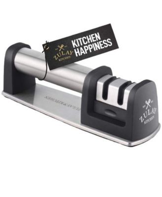 Manual Knife Sharpener for Straight & Serrated Steel Knives