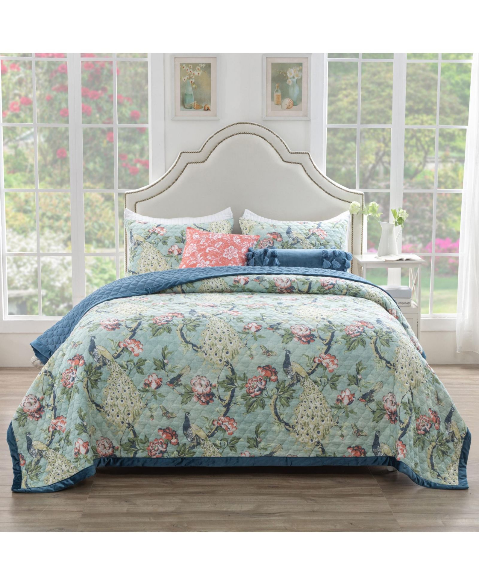 Комплект стеганых покрывал Greenland Home Fashions Pavona 3-Pc. King/California King