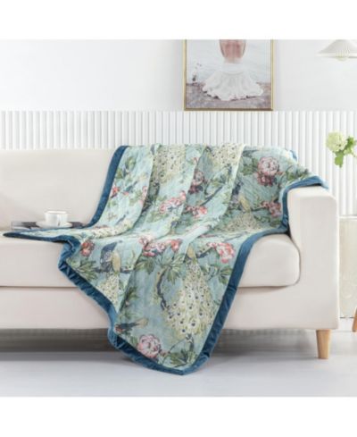 Greenland Home Fashions Pavona Throw, 50" x 60"