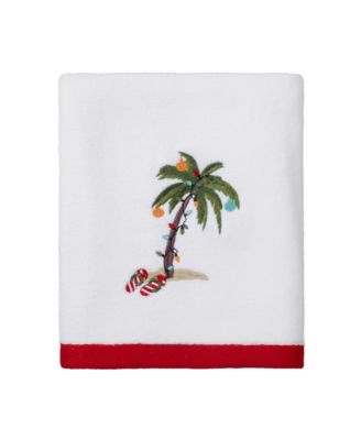 Avanti хлопковое полотенце для рук Flamingo Jingle Holiday, 16" x 30"