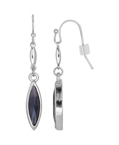 Серьги 2028 Blue Navette Wire