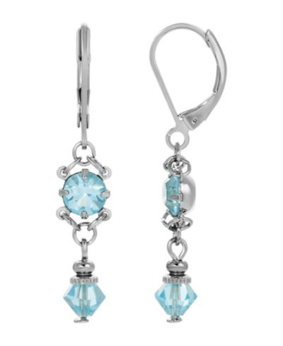 Серьги-подвески 2028 Aqua Drop