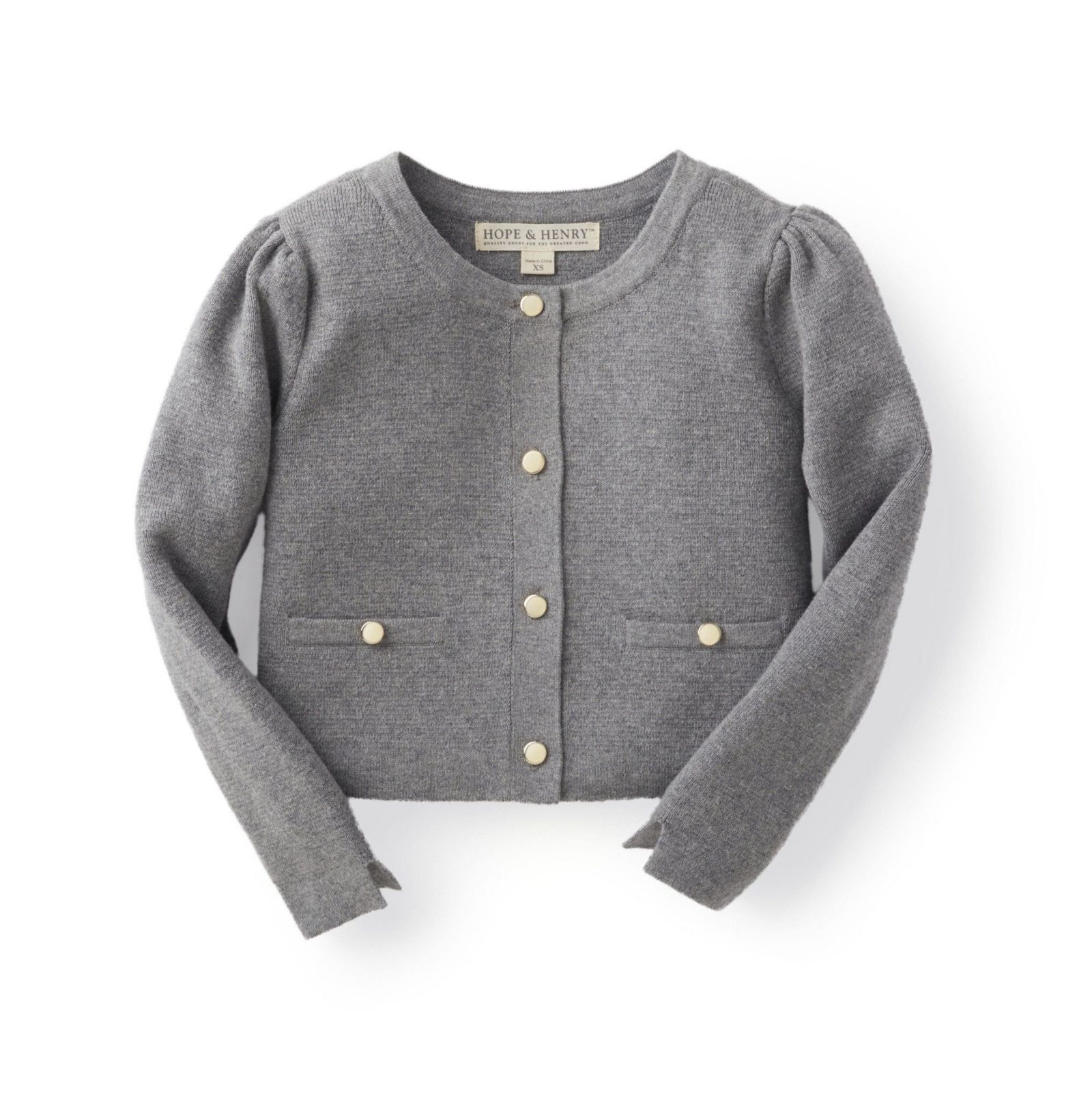 Кардиган Hope & Henry Milano Stitch для девочек