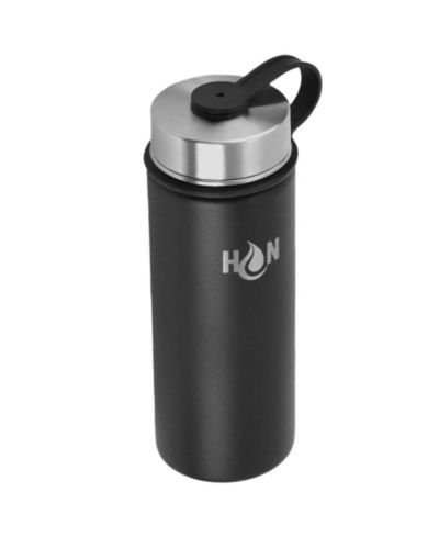 Zulay Kitchen 3 Lid 18 Ounce Vacuum Insulated Water Bottles with Straw
