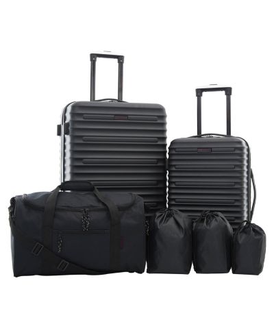 Travelers Club Набор чемоданов Tour Collection 6 Piece Hard Side with Spinner Wheels