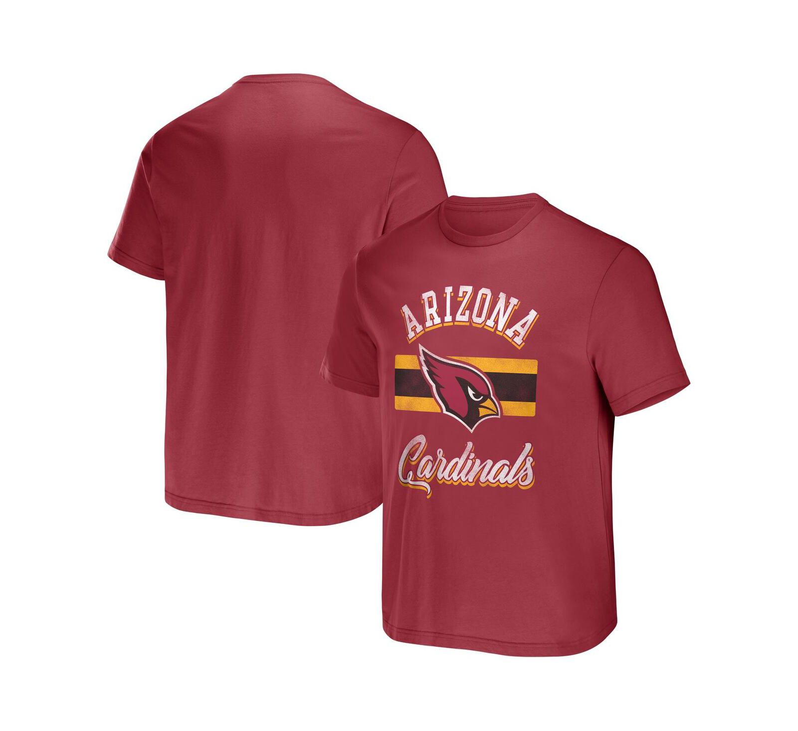 Мужская футболка Fanatics NFL x Darius Rucker Collection Arizona Cardinals Stripe