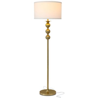 Напольный LED светильник Brightech Riley 60" Modern Gold с абажуром