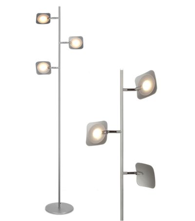 Современный напольный LED светильник Tree 60" с регулируемыми головками
