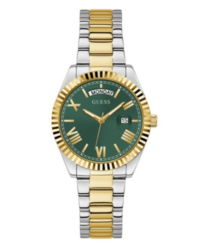 GUESS Женские наручные часы из нержавеющей стали, двухцветные, 36mm