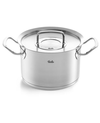 Fissler Original-Profi Collection Stainless Steel 4.2 Quart Stock Pot with Lid