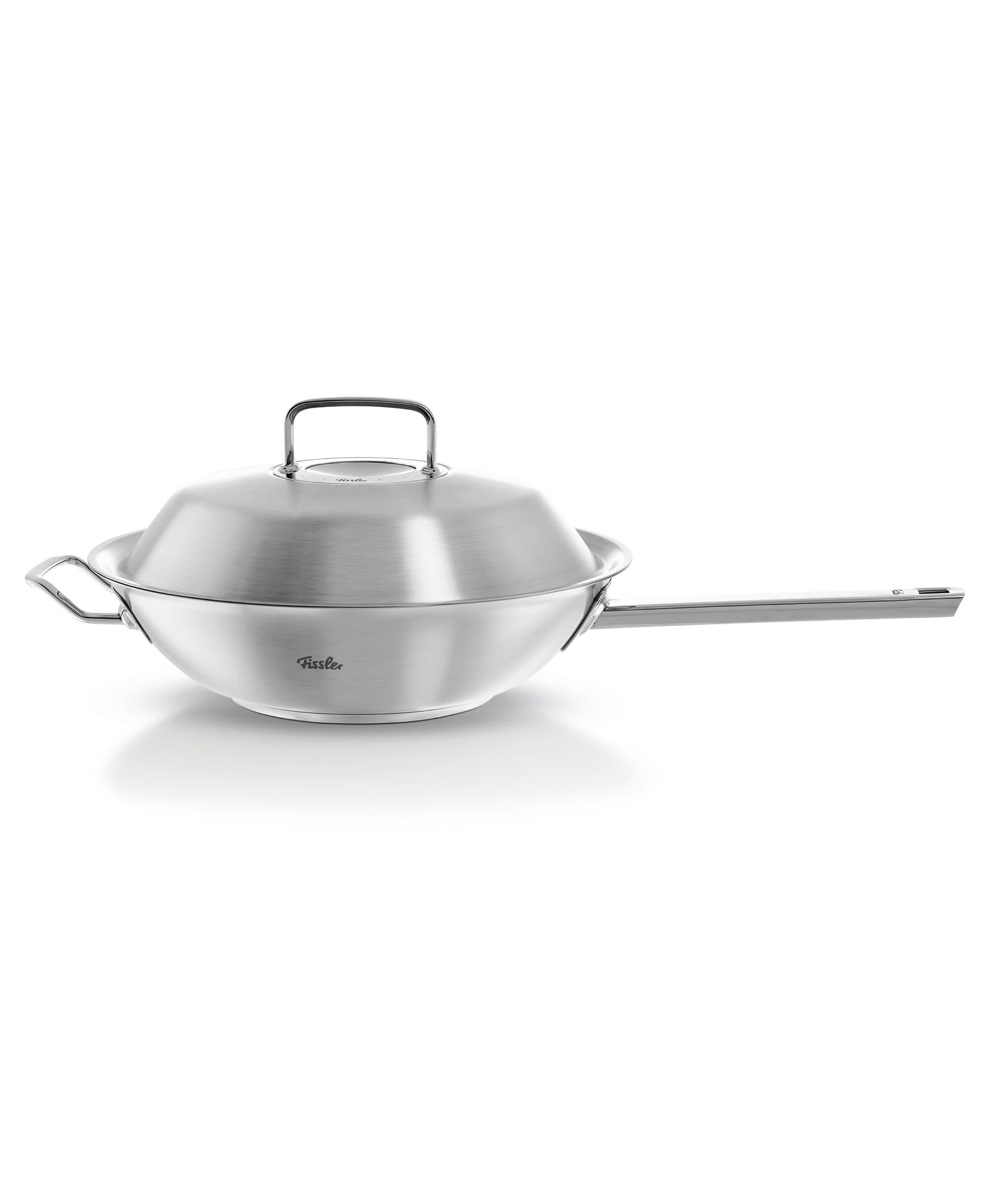 Fissler Original-Profi Collection сковорода Wok из нержавеющей стали 12" с крышкой