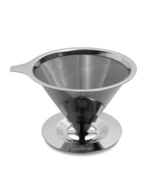 London Sip Stainless Steel Coffee Dripper, 1-4 Cup