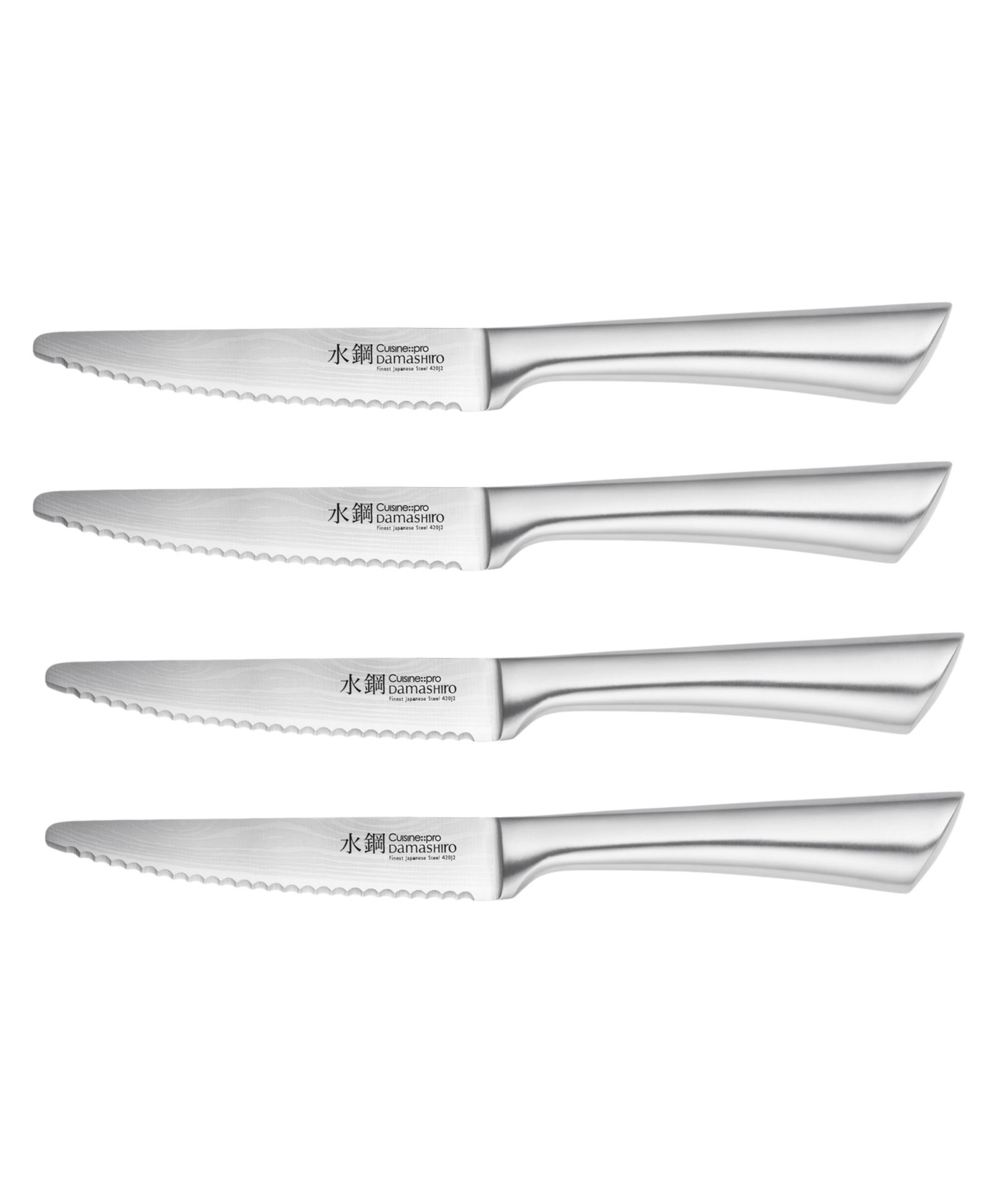 Набор ножей для стейка Cuisine::pro® Damashiro 4.5", 4 предмета