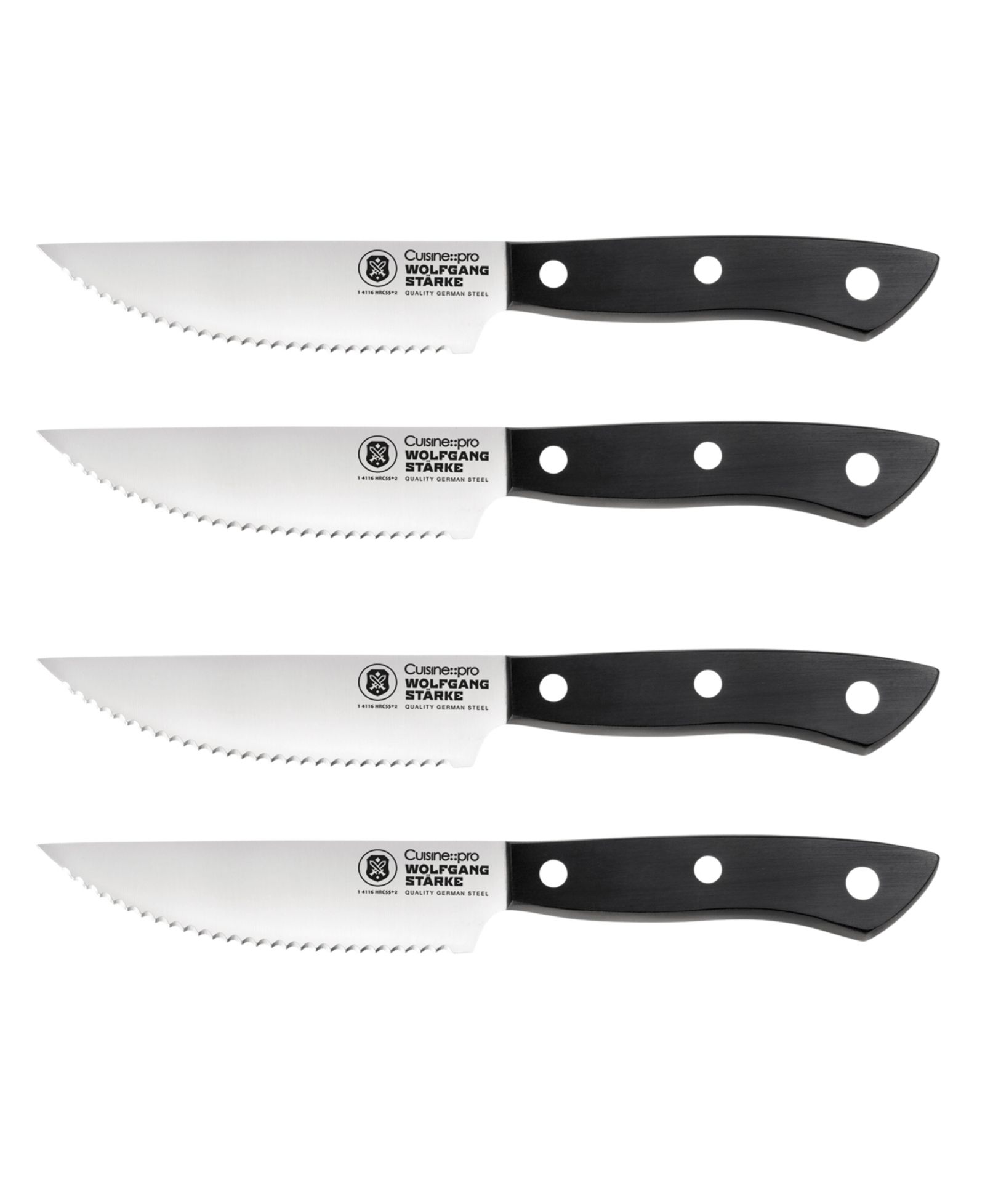 Cuisine::pro® Wolfgang Starke 5" Steak Knife Set, 4 Piece