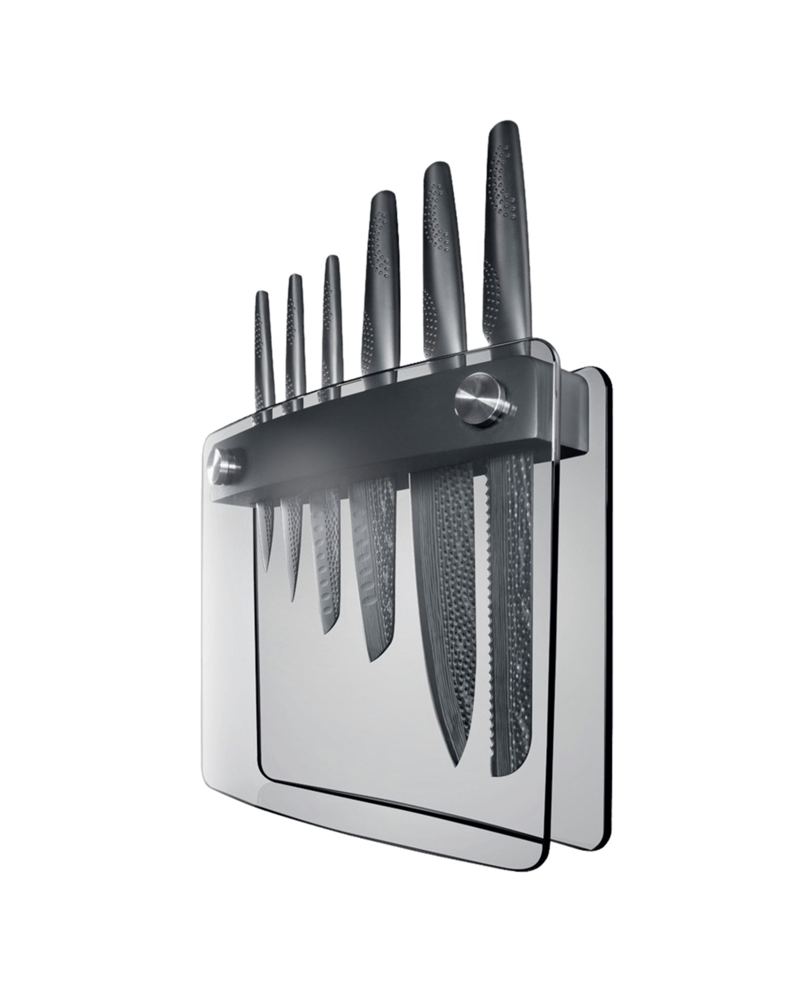 Набор ножей Cuisine::pro® Id3 Black Samurai Sakai Knife Block Asset Set 7 Piece