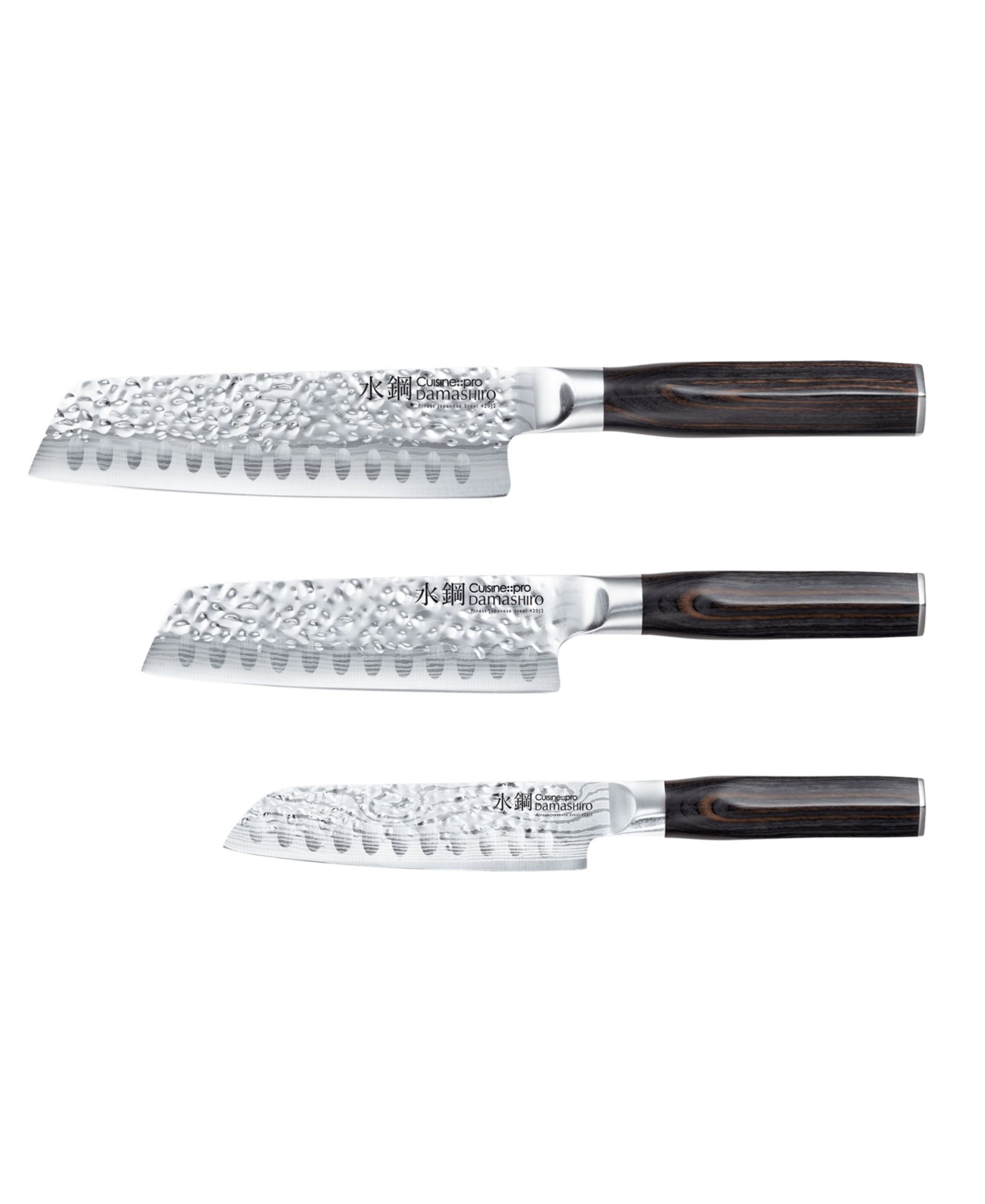 Cuisine::pro® Damashiro Emperor Santoku Set, 3 Piece