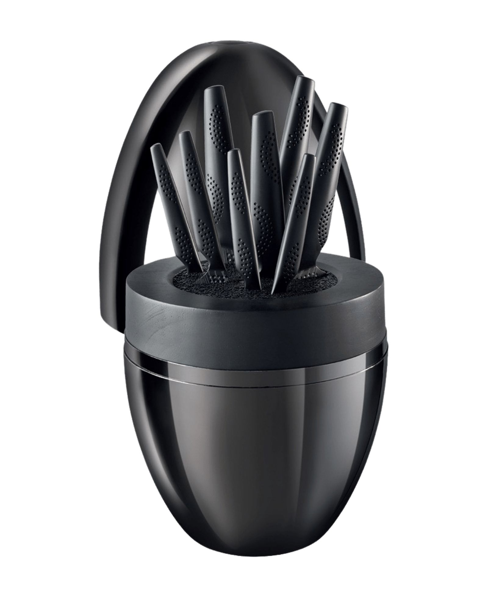 Набор ножей для яиц Cuisine::pro® Id3 Black Samurai, 9 предметов