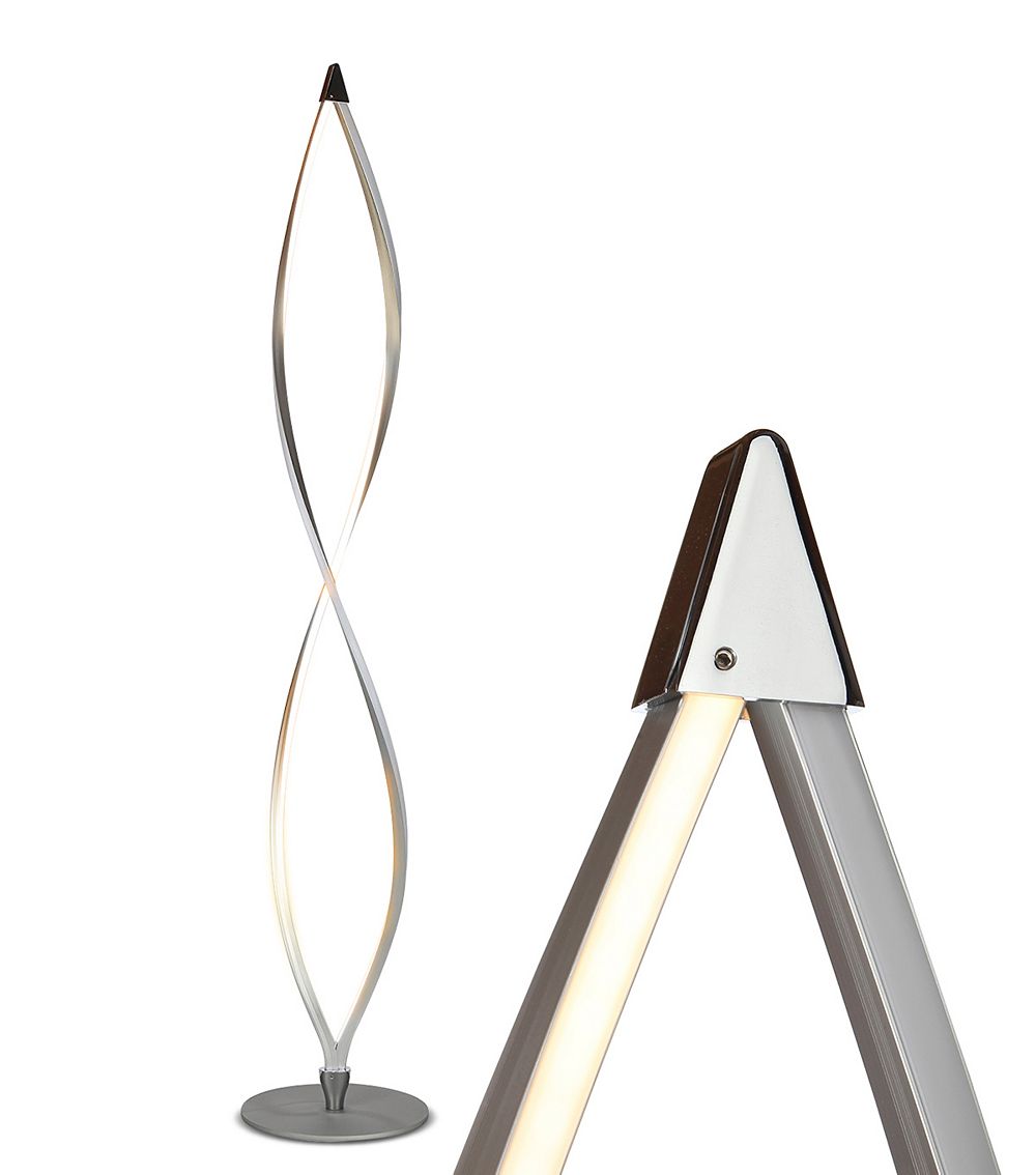 Twist 43" Dimmable LED Floor Lamp, Smart Plug Compatible