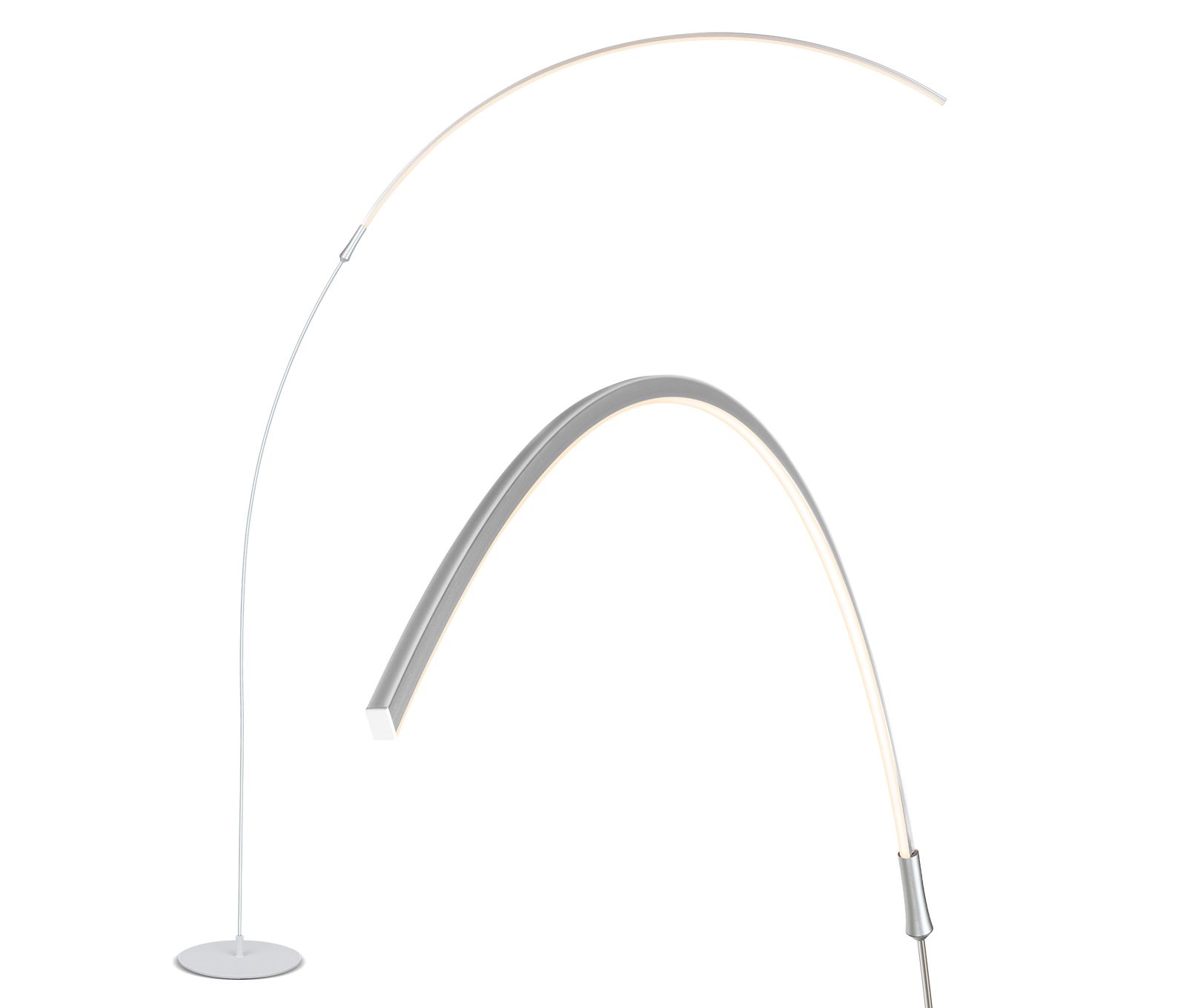 Современный торшер Brightech Sparq 67" Dimmable LED Metal Arc